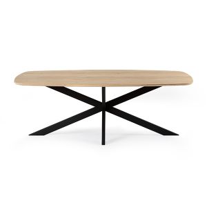 Eettafel Alvaro | naturel | eikenhout | 220cm