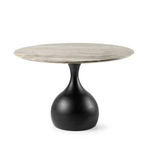 Eettafel Delphi | grijs | travertin