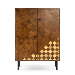 Bergkast Dorado | bruin | mangohout
