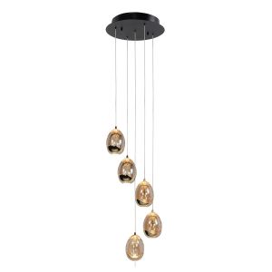 Hanglamp Golden egg | goud | glas