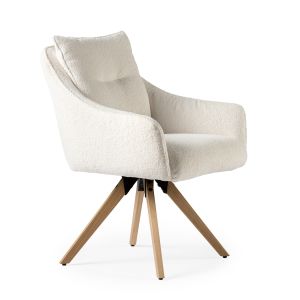 Eetkamerstoel Sven | crème | stof