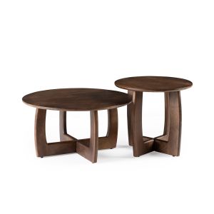 Salontafel Billund | walnoot | mangohout