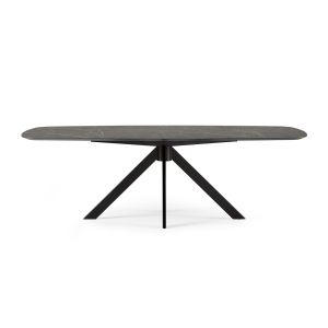 Eettafel Table+ | zwart | HPL | 240cm