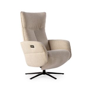 Relaxfauteuil William | ecru | stof