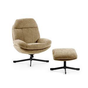 Relaxfauteuil Lenn | army | stof