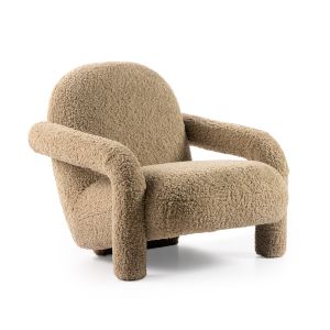 Fauteuil Flinn | beige | stof