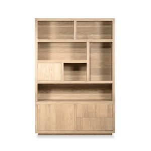 Bergkast Auckland | naturel | eikenhout