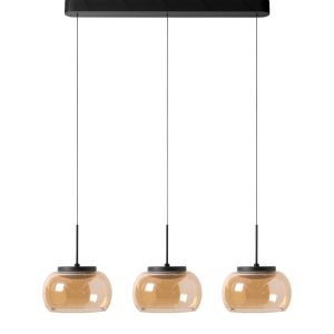 Hanglamp Fender | zwart | glas