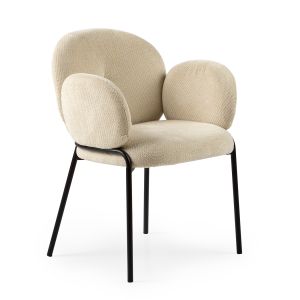 Eetkamerstoel Lizzy | off-white | stof