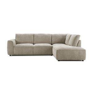 Hoekbank Miro | Wit | Stof